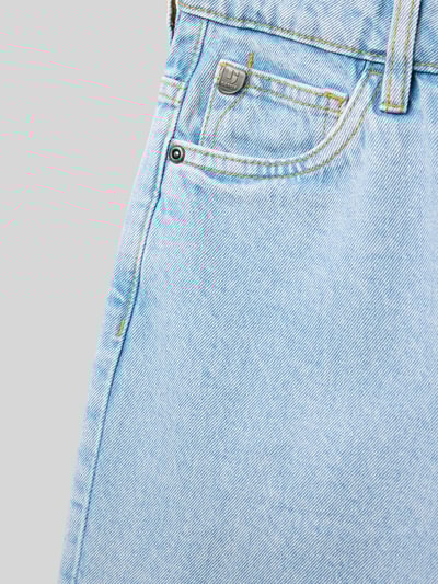 Garcia Bermudas im 5-Pocket-Design mit Label-Details Blau 2