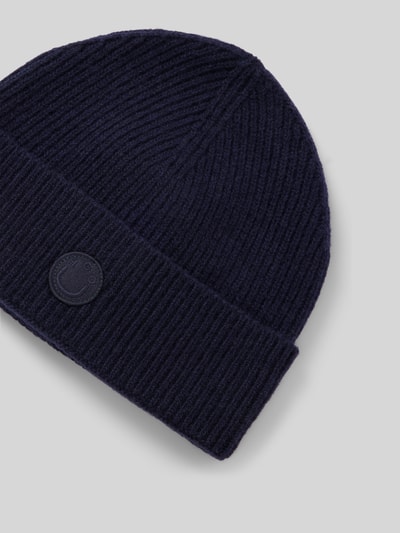 Hugo Blue Beanie mit Wolle Modell 'XAFI' Dunkelblau 2