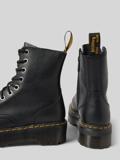 Dr. Martens Schnürboots aus Leder mit Ziernaht Modell 'Jadon' Black 2