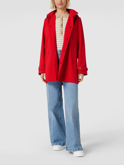 SAVE THE DUCK Jacke mit abnehmbarer Kapuze Modell 'APRIL' Rot 1