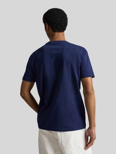 Polo Ralph Lauren relaxed fit T-shirt van puur katoen met gestikt logo Marineblauw - 5