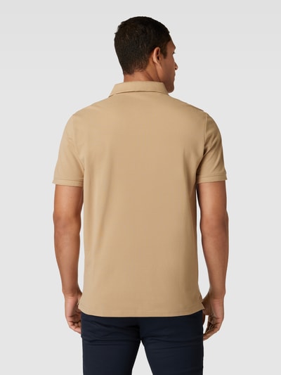 Tom Tailor Poloshirt aus Baumwolle mit Label-Detail Camel 5