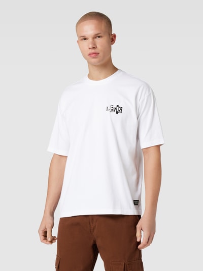 Levi's® T-Shirt mit Label-Print Weiss 4