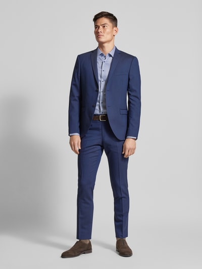 Eterna Slim Fit Business-Hemd mit Kentkragen Bleu 1