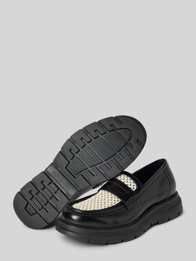 Steve Madden Loafer mit Kontrastbesatz Modell 'RAIDEN' Black 4