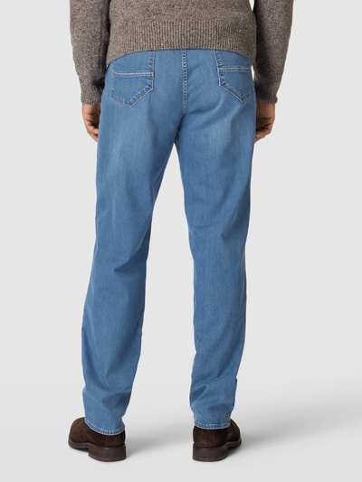 Brax Straight Fit Jeans mit Stretch-Anteil Modell 'Cadiz' Jeansblau 5