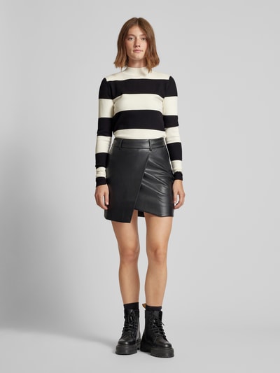 LeGer by Lena Gercke Gebreide pullover met turtleneck, model 'Lotti' Zwart - 1