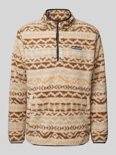 COLUMBIA Sweatshirt mit Stehkragen Modell 'RUGGED RIDGE' Offwhite 2