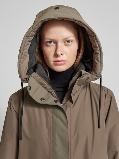 Didriksons Parka mit Pattentaschen Camel 3