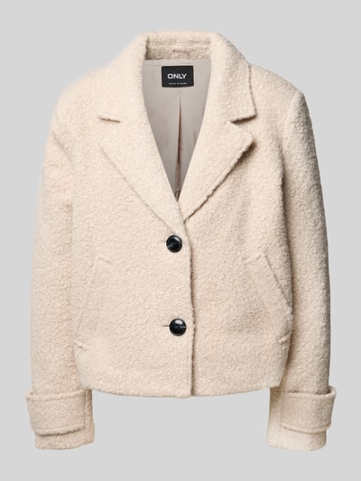 Only Kurtka o kroju regular fit z futerkiem model ‘VALERIA’ Piaskowy 2