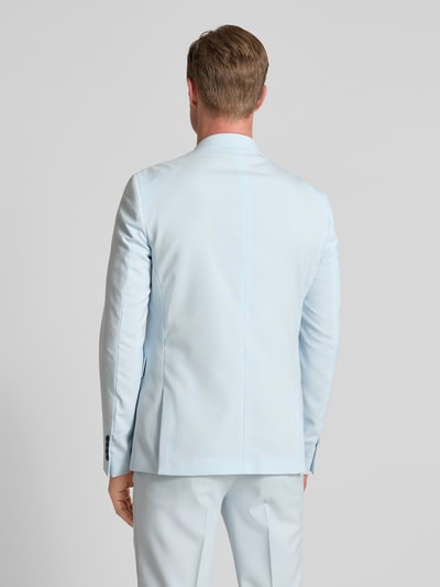 Lindbergh Slim Fit Anzug mit 2-Knopf-Sakko Hellblau 5