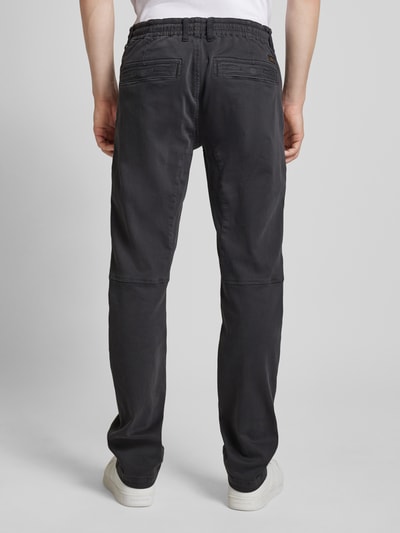 PME Legend Slim Fit Cargohose mit Label-Detail Modell 'FLIGHTRIDER' Anthrazit 5