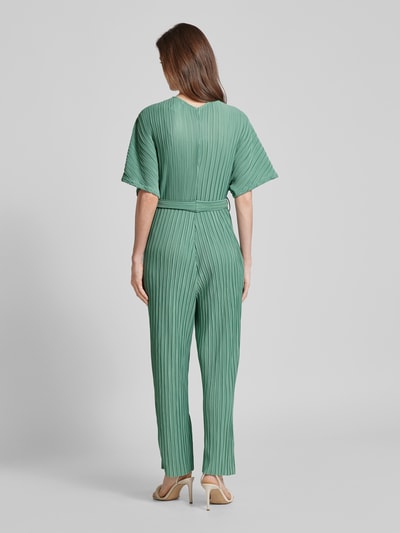 YAS Jumpsuit mit Plisseefalten Modell 'OLINDA' Apfel 5