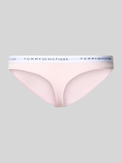 TOMMY HILFIGER String van katoenmix Lichtroze - 3