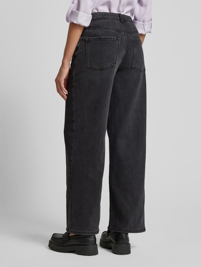 Tom Tailor Wide Leg Jeans aus weichem Lyocell-Mix Anthrazit 5