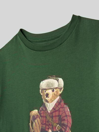 Polo Ralph Lauren Teens T-Shirt mit Label-Print Gruen 2