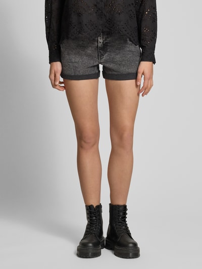 Noisy May Regular Fit Jeansshorts im 5-Pocket-Design Modell 'MONI' Anthrazit 4