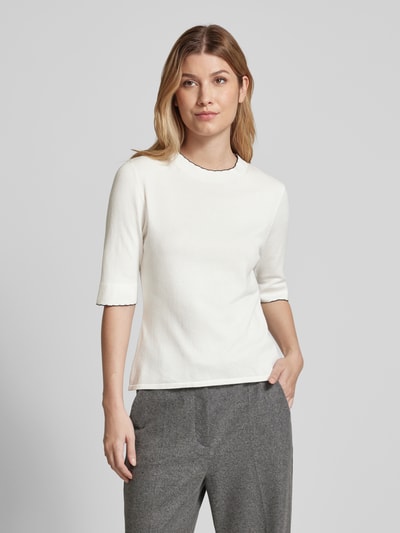 s.Oliver BLACK LABEL Pullover mit 1/2-Arm  Weiss 4