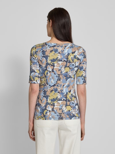 Lauren Ralph Lauren T-Shirt mit U-Boot-Ausschnitt Modell 'JUDY' Blau 5