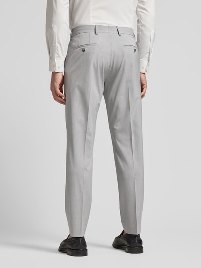 SELECTED HOMME Slim fit pantalon met knoop- en ritssluiting Lichtgrijs - 5