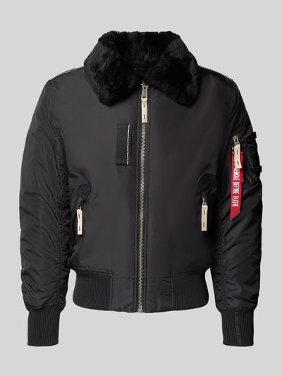 Alpha Industries Jacke mit Reißverschluss Modell 'INJECTOR' Anthrazit 2