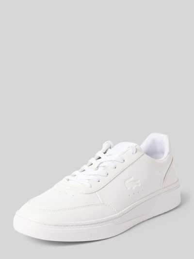 Lacoste Sneaker mit Label-Prägung Weiss 1