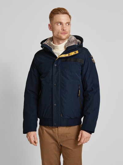 PME Legend Jacke mit Label-Details Modell 'STRIPER' Marine 4