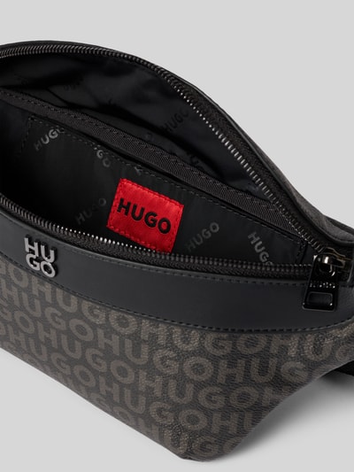 HUGO Bauchtasche mit Label-Applikation Modell 'QUANTIC_M_BUMBAG' BLACK 5