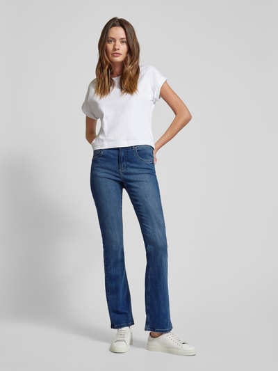 Angels Bootcut Jeans im 5-Pocket-Design Modell 'LENI' Blau 1