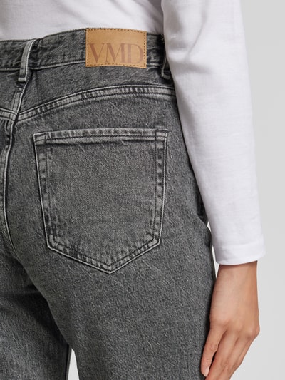 Vero Moda Straight fit jeans met katoen Middengrijs gemêleerd - 3