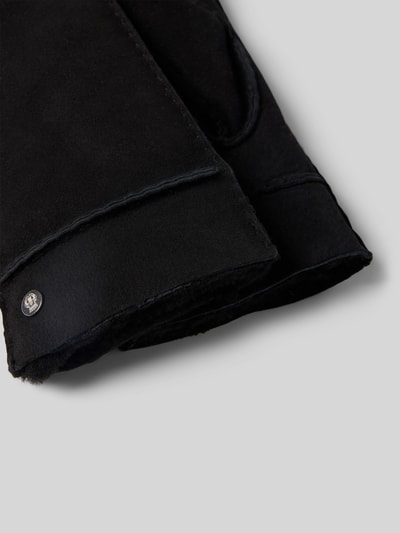 Roeckl Handschoenen van lamswol, model 'HELSINKI' Zwart - 2