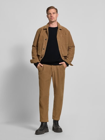 Drykorn Strickpullover mit überschnittenen Schultern Modell 'MALIO' Black 1