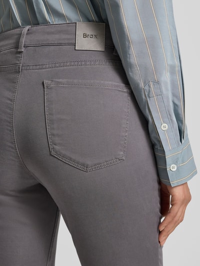 Brax Straight Fit Jeans im 5-Pocket-Design Modell 'STYLE.SHAKIRA' Dunkelgrau 3