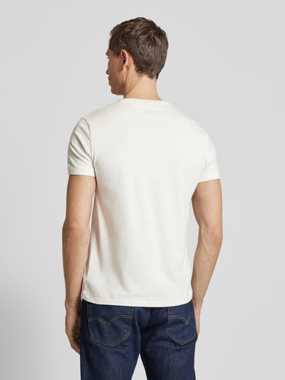 Polo Ralph Lauren T-Shirt mit Label-Stitching Sand 5