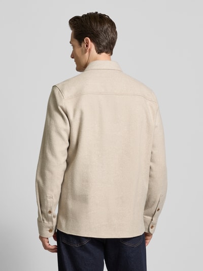 Drykorn Hemdjacke mit Knopfleiste Modell 'GUNRAY' Beige 5