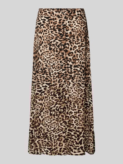 B.Young Midirock mit Knopfleiste Modell 'JOELLA' Mittelbraun 2