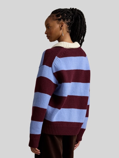 Polo Ralph Lauren pullover in relaxed fit van wolmix Lichtblauw - 5