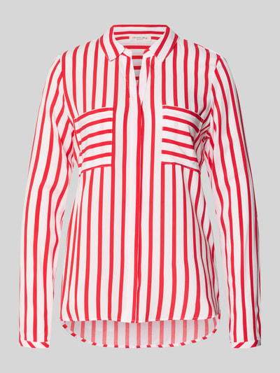 Christian Berg Woman Bluse aus Viskose mit Brusttaschen Rot 2