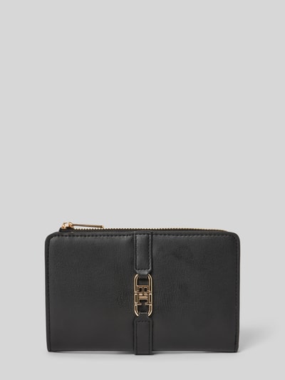 Tommy Hilfiger Portemonnaie mit Logo-Applikation Black 1