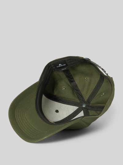 Quiksilver Basecap mit Logo-Stitching Modell 'DECADES' Dunkelgruen 2