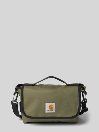 Carhartt Work In Progress Tasche mit Logo-Patch Dunkelgruen 1
