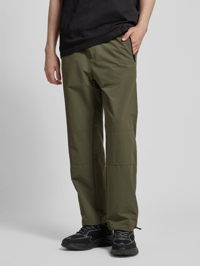 HUGO Regular Fit Hose mit Reißverschlusstaschen Modell 'Gendo' Oliv 4