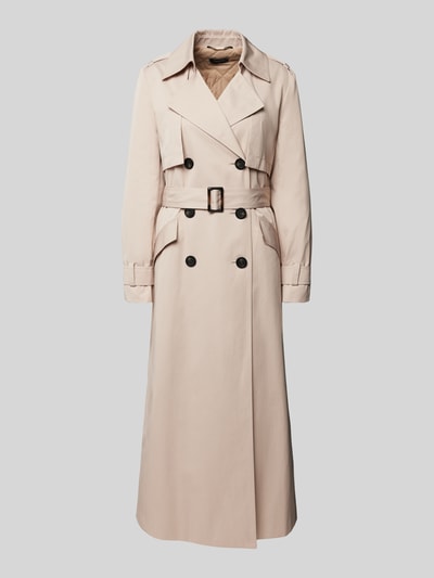 comma Trenchcoat met tailleriem Zand - 2