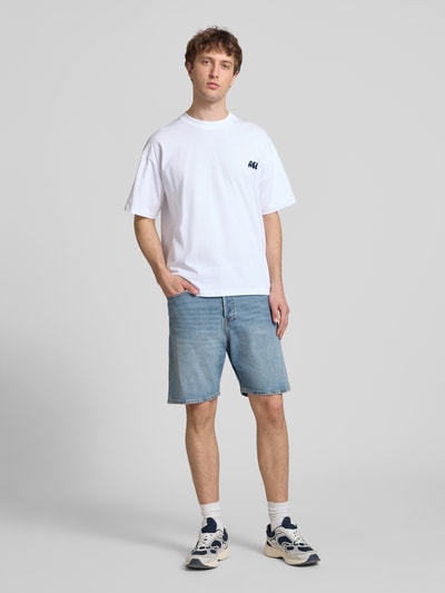 JACK & JONES Relaxed Fit Jeansshorts Modell 'TONY' Jeansblau 1