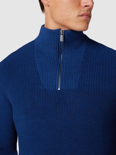 Esprit Strickpullover mit Troyer-Kragen Royal 3