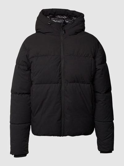 Jack & Jones Steppjacke mit Kapuze Modell 'VESTERBRO' Black 1