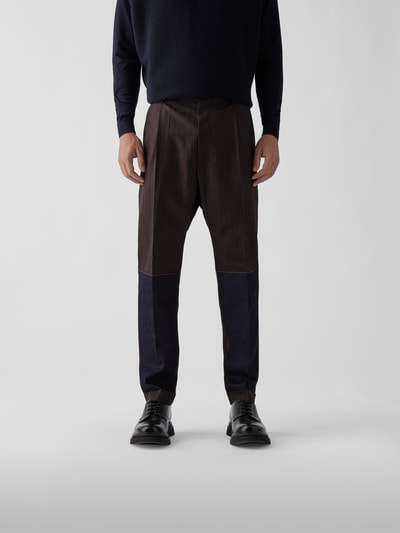 Dsquared2 Bundfaltenhose mit Jeans-Optik Dunkelgrau 4