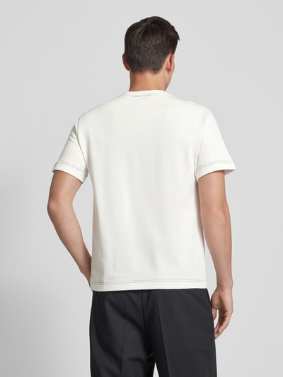 Lacoste T-shirt met labelmotief Wit - 5