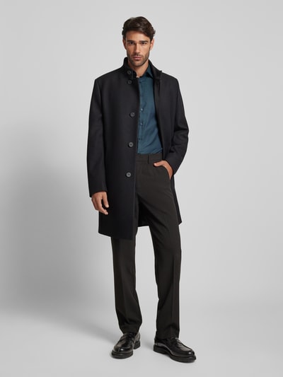 Jake*s Slim Fit Business-Hemd mit Kentkragen Gruen 1