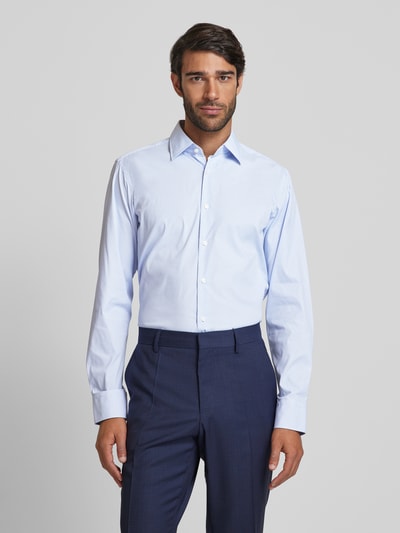 BOSS Regular Fit Business-Hemd mit Kentkragen Modell 'Joe' Bleu 4